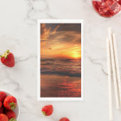 Sunset Beach Guest Towel Paper Napkins 17 Servet (Insitu)