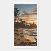 Sunset Beach Guest Towel Paper Napkins 2 Servet (Voorkant)