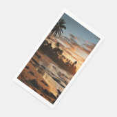 Sunset Beach Guest Towel Paper Napkins 2 Servet (Hoek)