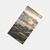 Sunset Beach Guest Towel Paper Napkins 35 Servet (Hoek)