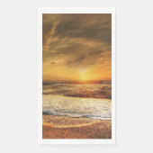 Sunset Beach Guest Towel Paper Napkins 43 Servet (Voorkant)
