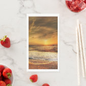 Sunset Beach Guest Towel Paper Napkins 43 Servet (Insitu)