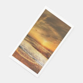 Sunset Beach Guest Towel Paper Napkins 43 Servet (Hoek)