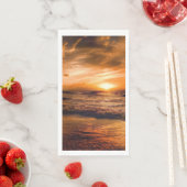 Sunset Beach Guest Towel Paper Napkins 45 Servet (Insitu)