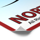 SUNSET BEACH HAWAII SURFBREAK SURFING POSTER (Hoek)