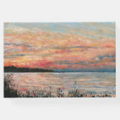 Sunset Beach Home Vacking Rental Guest Book Gastenboek (Achterkant)