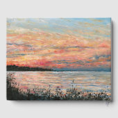 Sunset Beach Home Vacking Rental Guest Book Gastenboek (Achterkant)