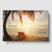Sunset Beach House Folie Guestbook Gastenboek (Voorkant)