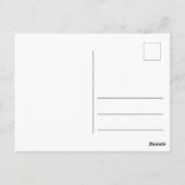 Sunset Beach in Bali, Indonesië Briefkaart (Achterkant)