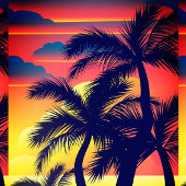 Sunset Beach iPhone Hoesje