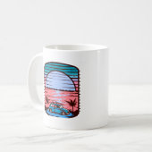 Sunset Beach Koffiemok (Voorkant links)