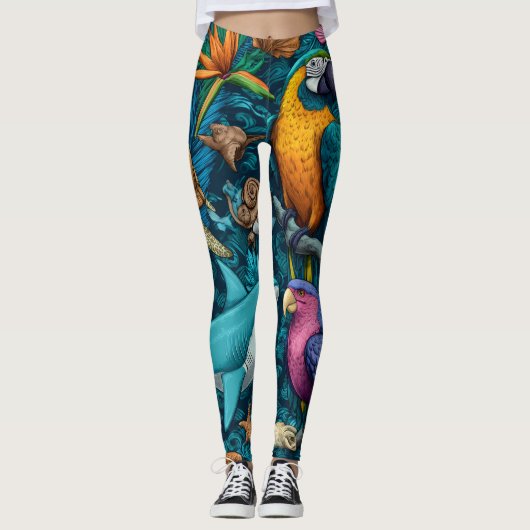 Sunset Beach Leggings Gift (Voorkant)