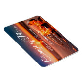 Sunset Beach Mason Jar Blue Night Change of Planan Magneet (Rechterzijde)