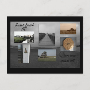 Sunset Beach North Carolina Postcard Briefkaart