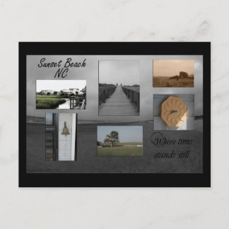 Sunset Beach North Carolina Postcard Briefkaart