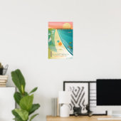 Sunset Beach, North Carolina Print (Thuiskantoor)