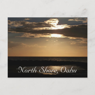 Sunset Beach, Oahu Briefkaart