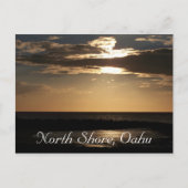 Sunset Beach, Oahu Briefkaart (Voorkant)
