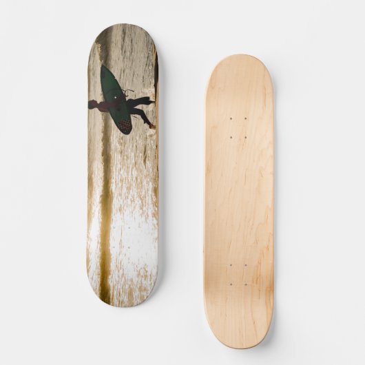 Sunset Beach Persoonlijk Skateboard (Voorkant)