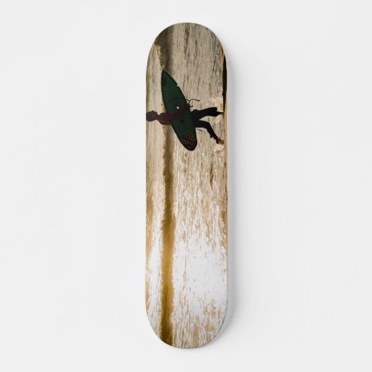Sunset Beach Persoonlijk Skateboard (Voorkant)