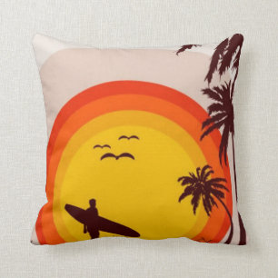 Sunset Beach Pillow Kussen