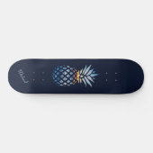 Sunset Beach Pineapple Custom Persoonlijk Skateboard (Horizontaal)