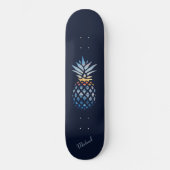 Sunset Beach Pineapple Custom Persoonlijk Skateboard (Voorkant)