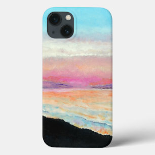 Sunset Beach Pink Art Case-Mate iPhone Case