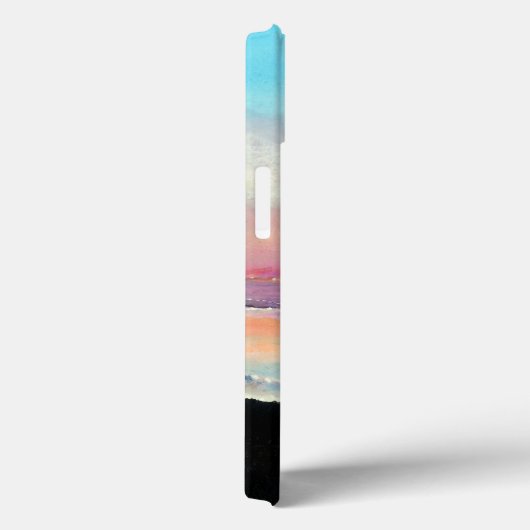 Sunset Beach Pink Art Case-Mate iPhone Case (Achterkant / Rechts)
