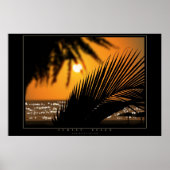 Sunset Beach Poster (Voorkant)