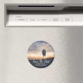 Sunset Beach Save the Date Magneet (Insitu (Vaatwasser))