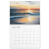 Sunset Beach Scènes Kalender (Jan 2025)