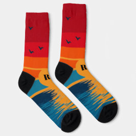 Sunset Beach Socks Sokken