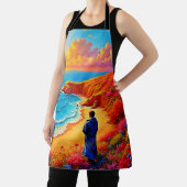 Sunset Beach Solitude Serenity Design Schort (Insitu)