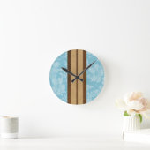 Sunset Beach Surfboard Hawaïaanse wandklokken (Huis)
