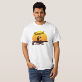 Sunset Beach T-shirt (Voorkant volledig)