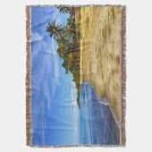 Sunset Beach Throw Blanket 7 Deken (Voorkant Verticaal)