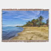 Sunset Beach Throw Blanket 7 Deken (Voorkant)