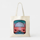 Sunset Beach Tote Bag (Achterkant)