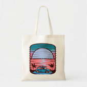 Sunset Beach Tote Bag (Voorkant)