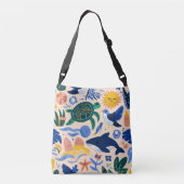 Sunset Beach Tote Bag Gift (Achterkant)