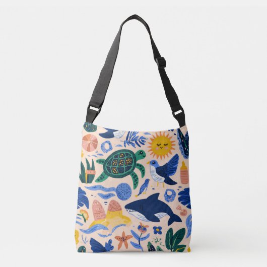 Sunset Beach Tote Bag Gift (Voorkant)