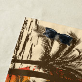 Sunset - Beach Towel Strandlaken (In situ)