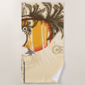 Sunset - Beach Towel Strandlaken (Voorkant)