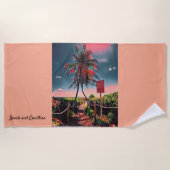 Sunset Beach Towel Strandlaken (Voorkant)
