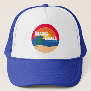 Sunset Beach Trucker Pet