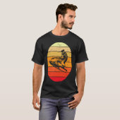 Sunset Beach Vintage Jet Ski T-shirt (Voorkant volledig)