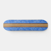 Sunset Beach Vintage Surf Nep Hout Persoonlijk Skateboard (Horizontaal)
