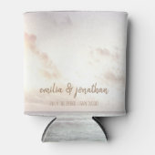 Sunset Beach Wedding Blikjeskoeler (Voorkant)