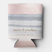 Sunset Beach Wedding Favor Blikjeskoeler (Voorkant)